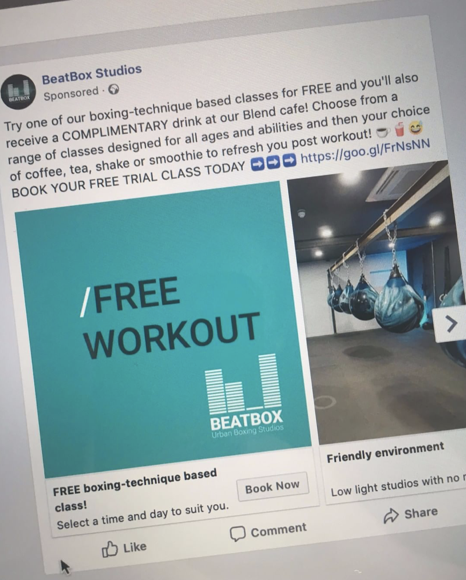 BeatBox Studios_Facebook Advertising